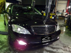 ベンツ Sクラス W221 S350 エンジン警告灯点灯