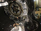 メルセデス・ベンツE320(W211)のオイル漏れ修理
