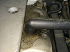メルセデスベンツ　W203　Cクラス 車検整備　オイル漏れ修理